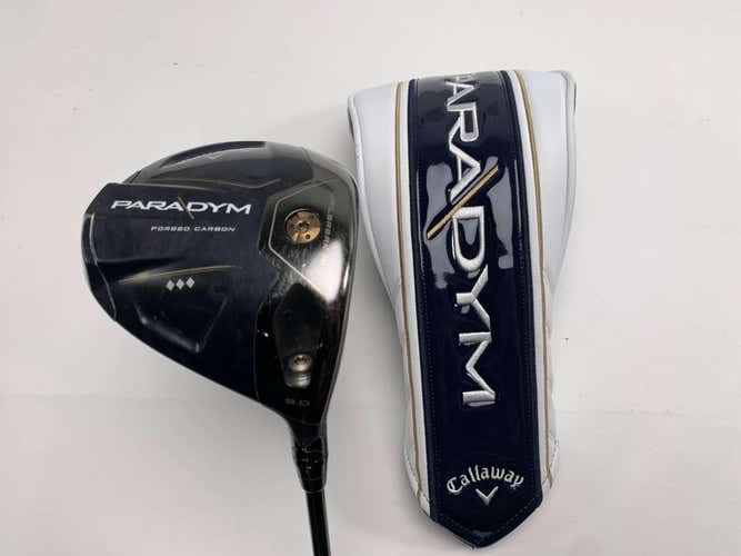 Callaway Paradym Triple Diamond Driver 9* HZRDUS 6.0 Gen 4 Dual 60g Stiff RH HC