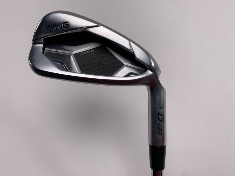 Ping G430 Single 7 Iron Green Dot 2* Up AWT 2.0 Regular Steel Mens RH