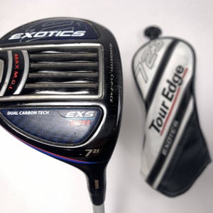 Tour Edge Exotics EXS 220 7 Fairway Wood 21* Air Speeder 40 Regular RH HC