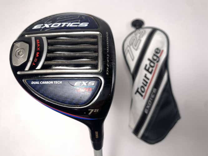 Tour Edge Exotics EXS 220 7 Fairway Wood 21* Air Speeder 40 Regular RH HC