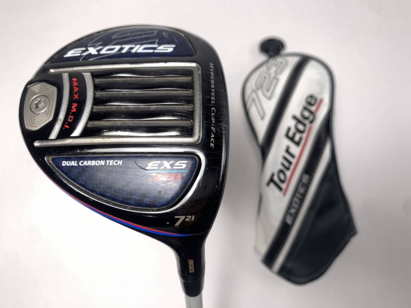Tour Edge Exotics EXS 220 7 Fairway Wood 21* Air Speeder 40 Regular RH HC