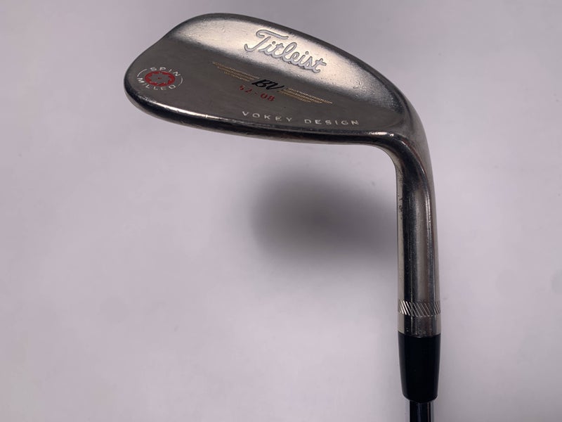 Titleist Vokey Spin Milled Nickel 2009 Gap Wedge GW 52* 8 DG S300 Stiff Mens RH