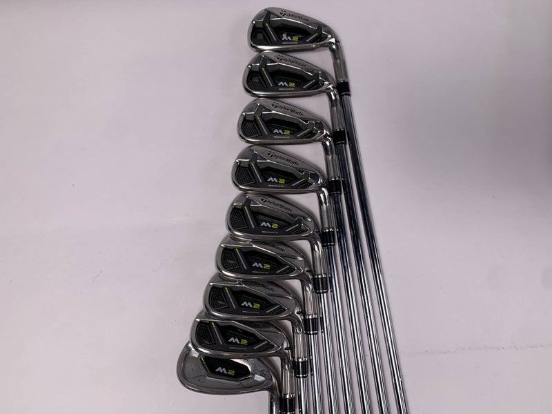 TaylorMade M2 2019 Iron Set 4-PW+GW+SW REAX 88g Regular Steel Mens RH