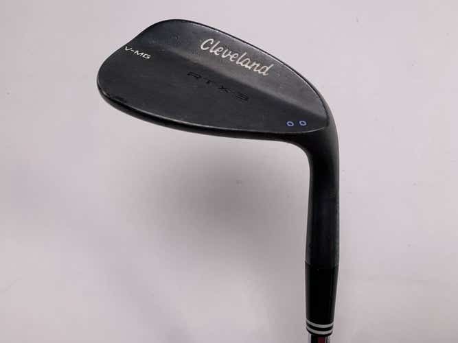 Cleveland RTX 3 Black Satin Gap Wedge GW 52* 10 DG Wedge Steel Mens RH
