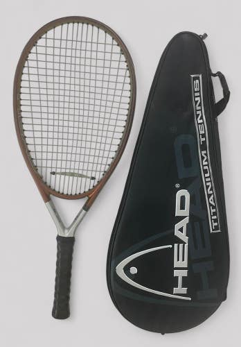 Head Ti.S8 120 Sq in Titanium Tennis Racquet 4 3/8" + Cover