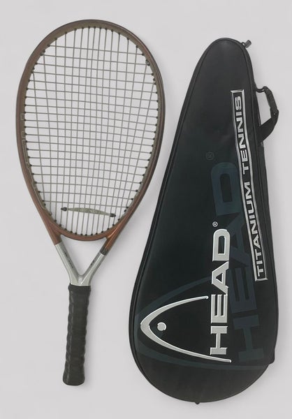 Head Ti.S8 120 Sq in Titanium Tennis Racquet  4 3/8" + Cover