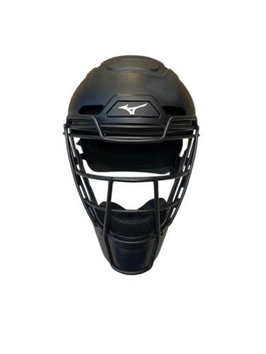 Used Mizuno SHOGUN Catchers Helmet w/Mask Black S/M 11706-S000365078
