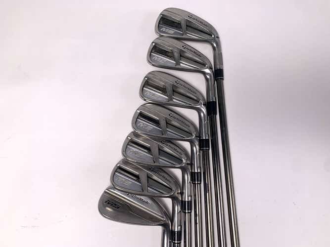TaylorMade M5 Iron Set 5-PW+GW UST Mamiya Recoil ES 760 F3 Regular Steel Mens RH