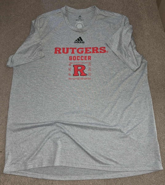 Rutgers Scarlet Knights Soccer adidas Team Issued Shirt 2XL
