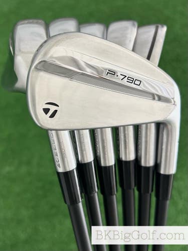 Taylormade P790 25 Forged Iron Set 6-A / KBS Max 75 Regular Graphite