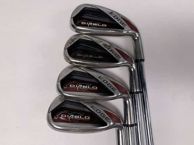 Callaway Diablo Edge Iron Set 7-PW Uniflex Steel Mens RH