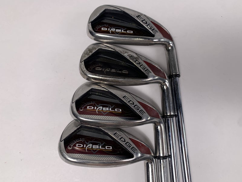 Callaway Diablo Edge Iron Set 7-PW Uniflex Steel Mens RH