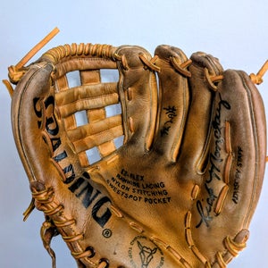 Vintage Spalding Rick Monclay RH Baseball Glove 12" (Used)