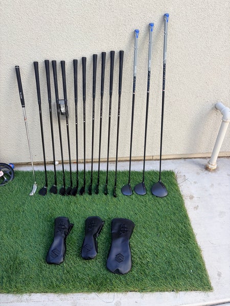 Men's 2025 Right Handed Clubs (Full Set) Stiff Flex 14 Pieces (Used)