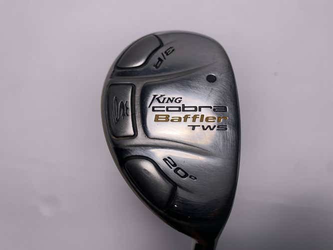 Cobra Baffler TWS 2009 3 Hybrid 20* Aldila DVS-HL 65g Stiff Graphite Mens RH