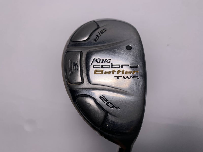 Cobra Baffler TWS 2009 3 Hybrid 20* Aldila DVS-HL 65g Stiff Graphite Mens RH