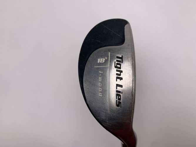 Adams Tight Lies GT i-Wood 2 Hybrid 18* True Temper GT Stiff Steel Mens RH