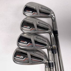 TaylorMade M6 Iron Set 7-PW UST Mamiya Recoil ES 460 F3 Regular Graphite Mens RH