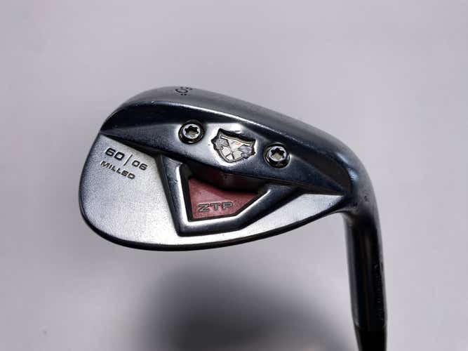 TaylorMade Rac Z Groove TP Lob Wedge LW 60* 6 KBS Hi-Rev Wedge Steel Mens RH