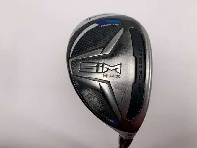 TaylorMade SIM MAX 3 Hybrid 19* Fujikura Ventus Blue 6R Regular Graphite Mens RH