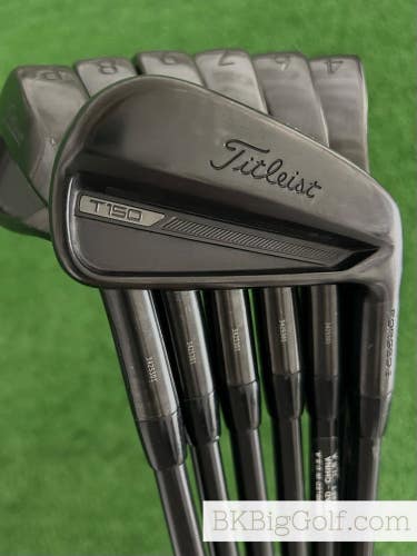 Titleist T150 23 Black Forged Iron Set 4-P / Project X LZ 6.0 Black Stiff