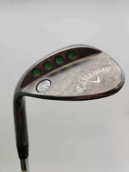LEFTY 2019 CALLAWAY PM GRIND 19 WEDGE 58*/12 XSTIFF DYNAGOLD 34.5" GOOD