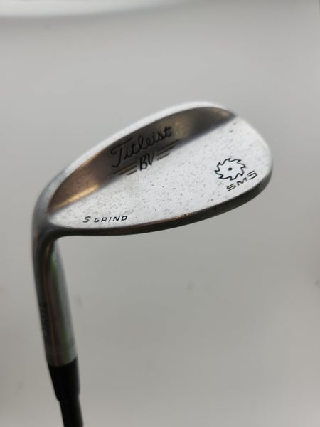 LEFTY 2014 TITLEIST VOKEY SM5 CHROME WEDGE 60*/07 REG MITSU KURO KAGE 35" GOOD