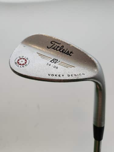 2009 TITLEIST VOKEY SPIN MILLED CHROME WEDGE 54*/8 WEDGEFLEX VOKEY STOCK 35" POO