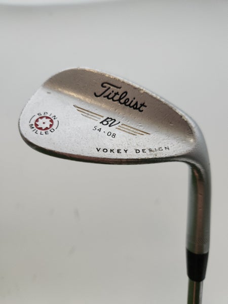 2009 TITLEIST VOKEY SPIN MILLED CHROME WEDGE 54*/8 WEDGEFLEX VOKEY STOCK 35" POO