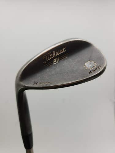 LEFTY 2014 TITLEIST VOKEY SM5 RAW BLACK WEDGE 56*/10 STIFF KBS TOUR CTAPER 35" F