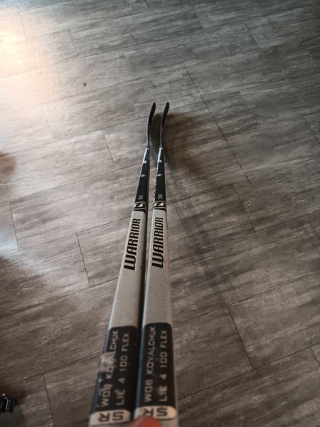 Senior Warrior Dynasty AX1 Left Hand Hockey Stick 2-Pack (New)