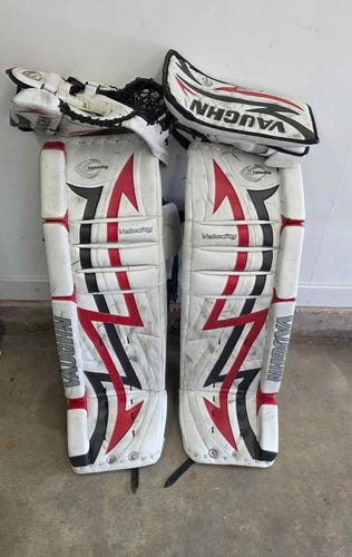 36" 2009 Vaughn Velocity V3 Regular Goalie Full Set (Used)