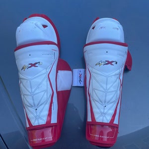 Senior Bauer Vapor 16" Shin Pads Pro Stock (Used)
