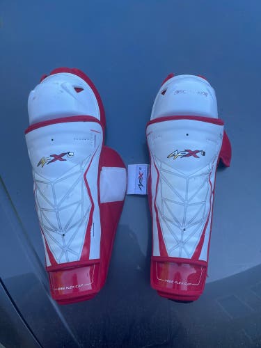 Senior Bauer Vapor 16" Shin Pads Pro Stock (Used)