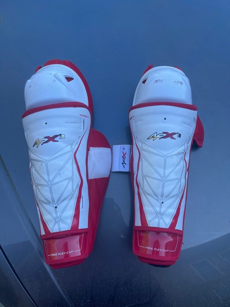 Senior Bauer Vapor 16" Shin Pads Pro Stock (Used)