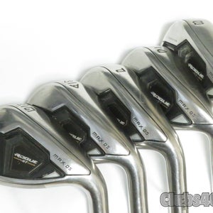 Callaway Rogue ST MAX OS Irons True Temper Elevate MPH 85 Regular 8-P+ 47° & 51°