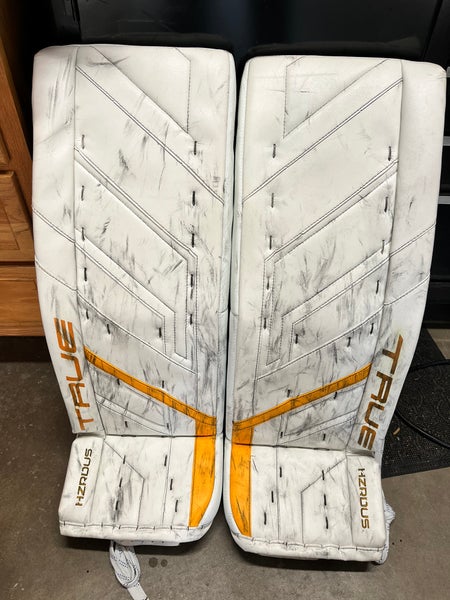 35" 2024 True HZRDUS Goalie Leg Pads Pro Stock (Used)