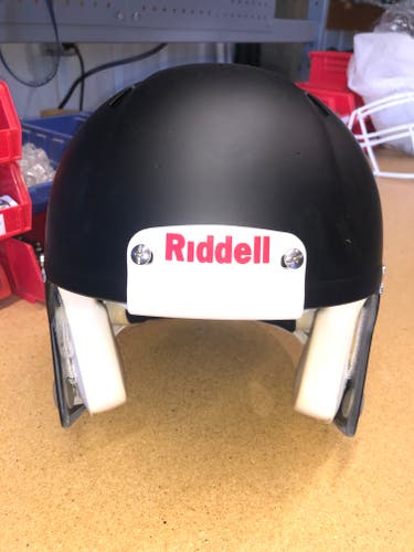 USED RIDDELL SPEED ADULT HELMET - LARGE - FLAT BLACK - REJECT