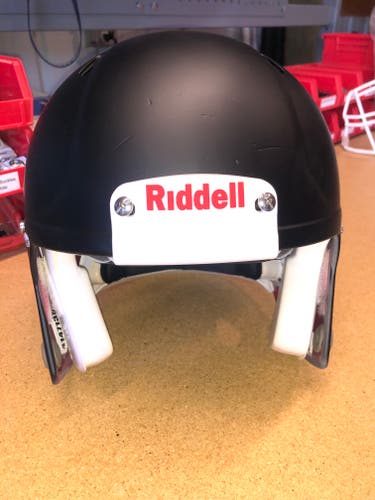 USED RIDDELL SPEED ADULT HELMET - LARGE - FLAT BLACK - REJECT