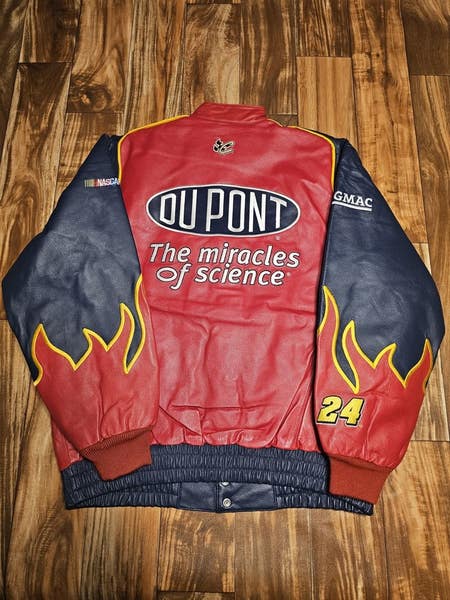 NEW Vintage Chase Authentics Jeff Gordon 100% Leather DuPont