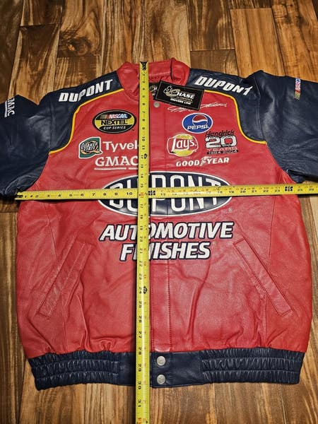 NEW Vintage Chase Authentics Jeff Gordon 100% Leather DuPont