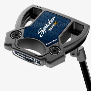 NEW TaylorMade Spider Tour X 34" X1 L-Neck Putter KBS W/ Super Stroke & HC