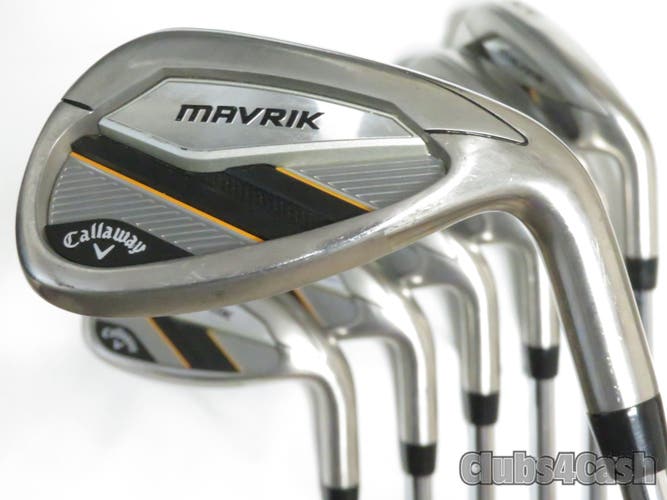 Callaway Mavrik Irons True Temper XP 95 R300 Regular Flex 5-P+A
