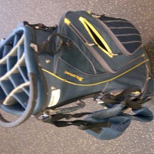 Used RLIMAR Mens Stand Bag Black 11339-S000195428