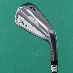 Titleist 2021 T100s Forged Single 4 Iron Fujikura Axiom VeloCore Graphite Stiff