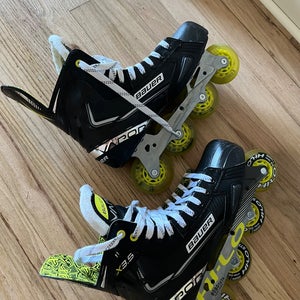 Free Shipping Bauer vapor x3.5 Inline Skates Regular Width Size 9.5 (Used)