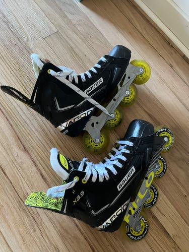 Free Shipping Bauer vapor x3.5 Inline Skates Regular Width Size 9.5 (Used)