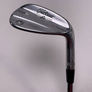 Titleist Vokey SM6 Tour Chrome Gap Wedge GW 52* 12 Bounce Wedge Steel Mens RH
