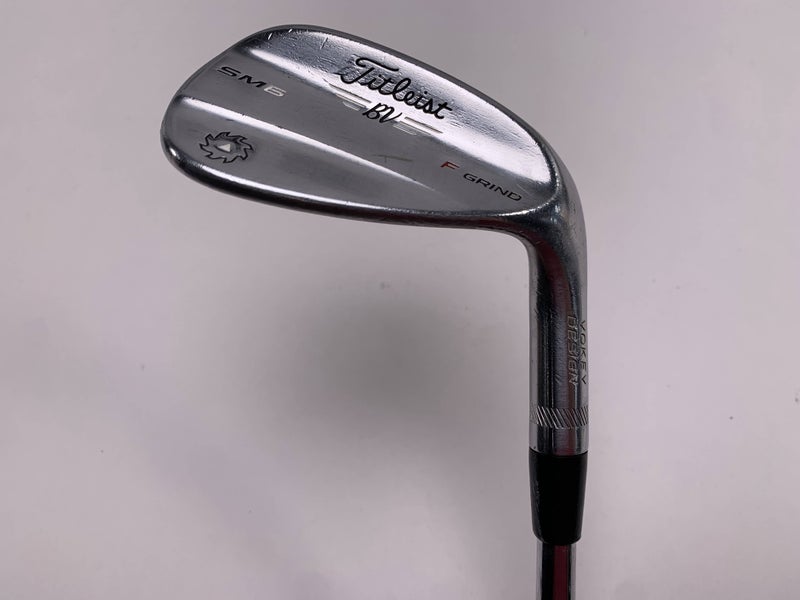 Titleist Vokey SM6 Tour Chrome Gap Wedge GW 52* 12 Bounce Wedge Steel Mens RH