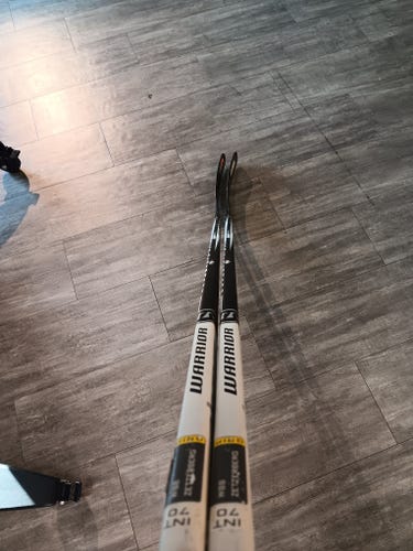 Intermediate Warrior Dynasty AX1 Left Hand Hockey Stick W88M 2-Pack (New)